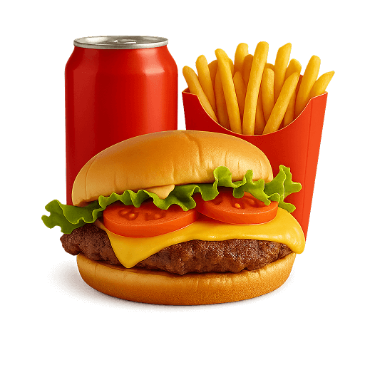Burger Menu Combo